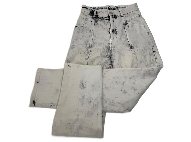 Stella Mc Cartney Vintage Stella McCartney Denim Schwarz Weiß