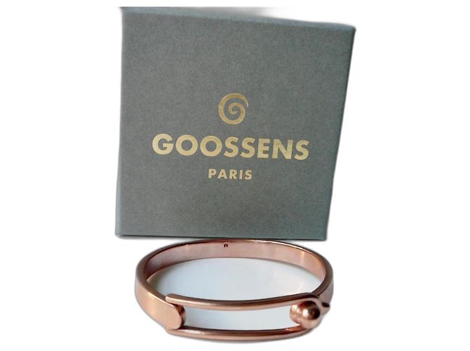 GOOSSENS Pulseira de Laço de Metal Rosa / CONDIÇÃO NOVA