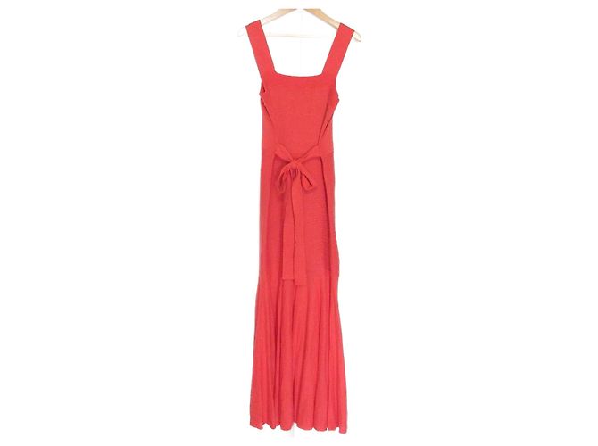 Autre Marque GRACE Class Strick-Camisolekleid Rot