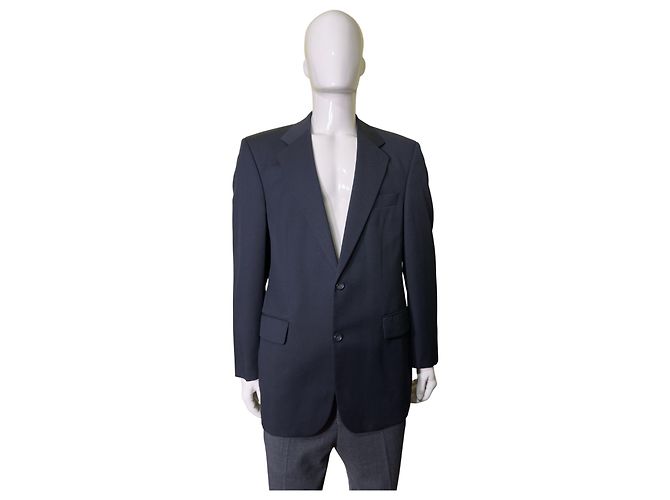 Blazer Yves Saint Laurent in lana nera Nero