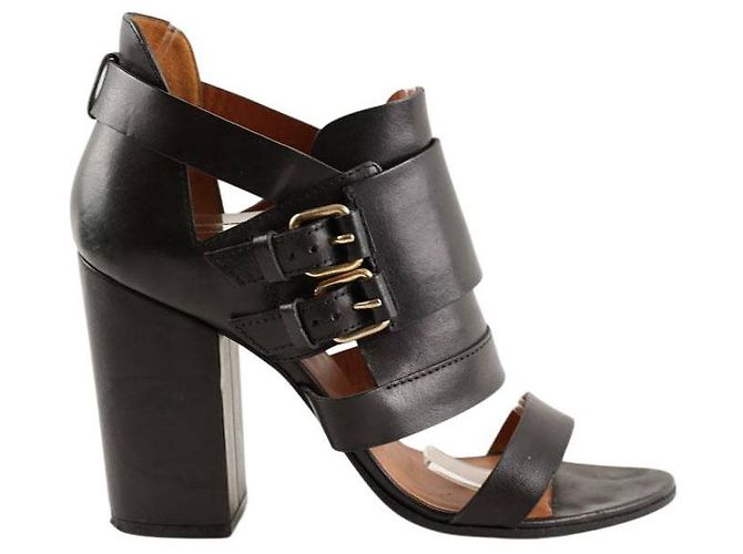Givenchy Black leather heels