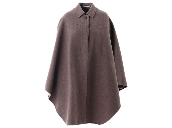 Autre Marque Dušan Wollenponcho Braun