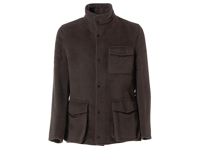 Autre Marque FG Roma Wool Jacket – ’10s Brown  ref.2619226