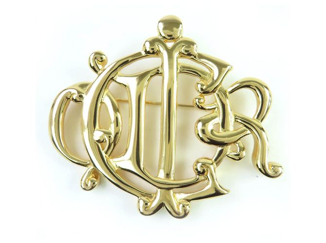 Spilla in oro Christian Dior D'oro