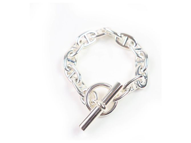 Hermès HERMES Pulseira de Charme Chaine d'Ancre MM
