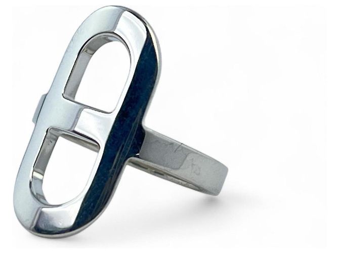 Hermès Silberring Hermes Ever Chaine d'Ancre PM