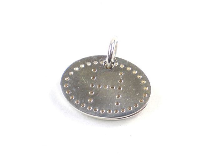 Hermès Hermes Eclipse Evelyne AG925 H Logo Motif Pendant Necklace
