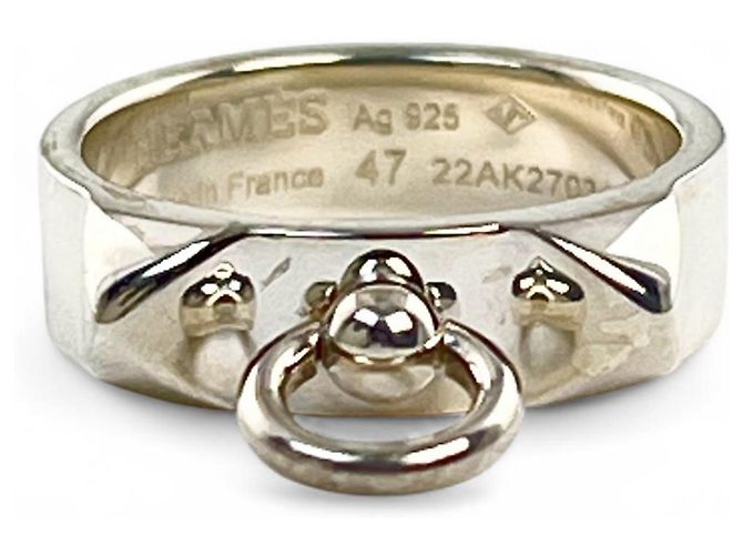 Hermès Collier de Chien Ring aus Silber 925 HERMES 