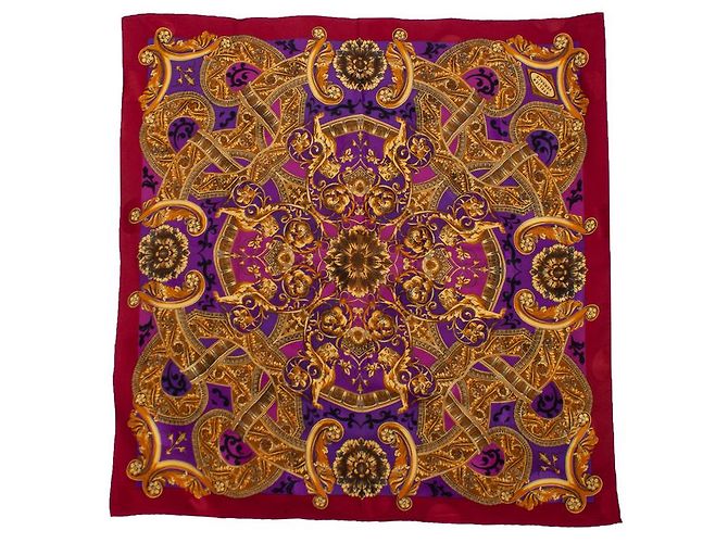 Sciarpa stampata Barocco multicolore Atelier Versace 