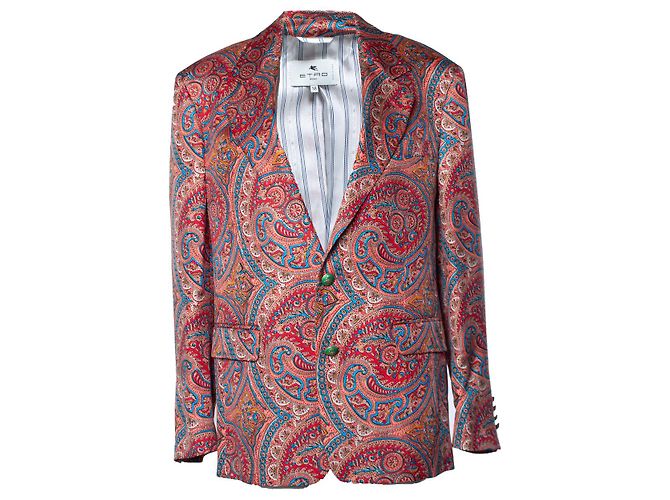 Blazer Etro con estampado paisley Multicolor