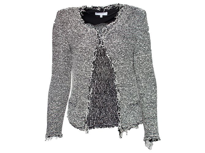 Blazer tecido preto e branco IRO
