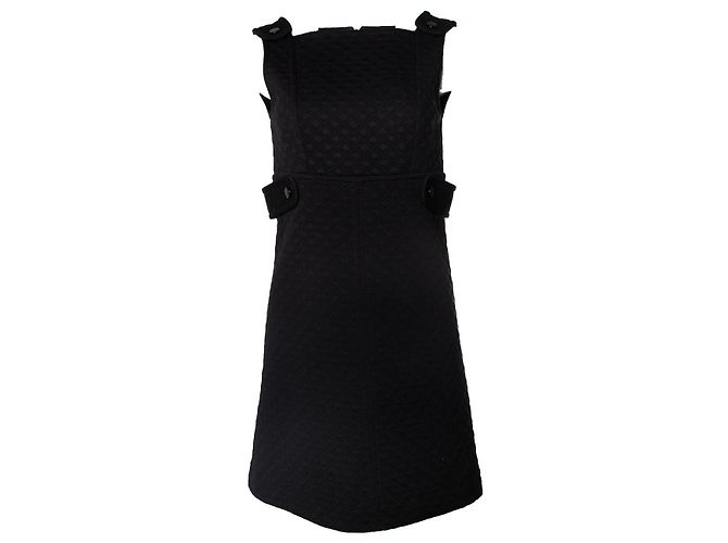 Texturiertes Mini-Kleid M Missoni in Schwarz