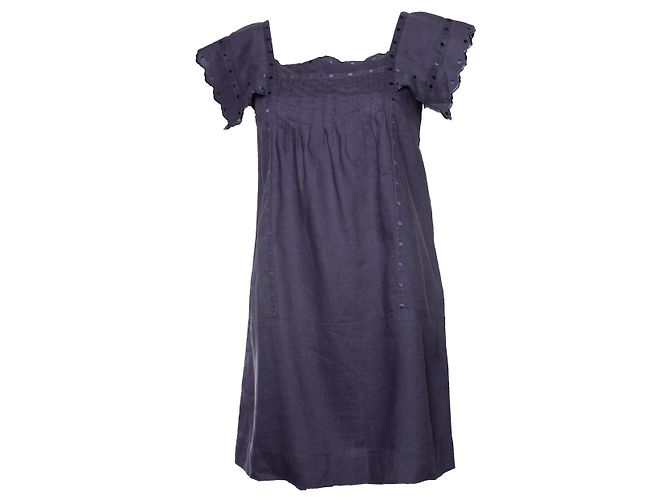 See by Chloé Robe en lin violette See by Chloe
