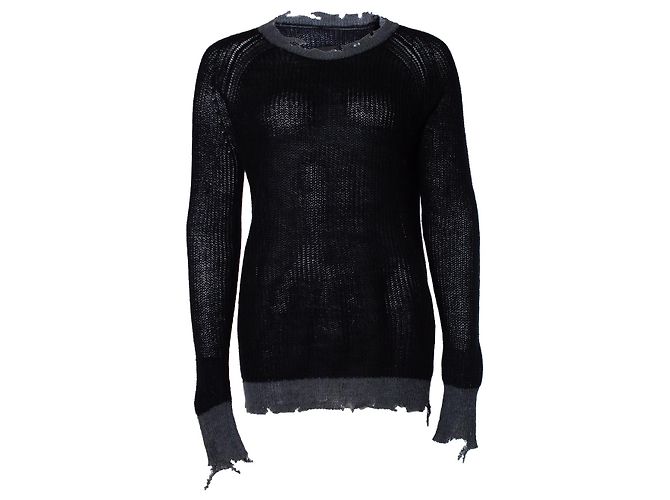 RTA Strickpullover Schwarz