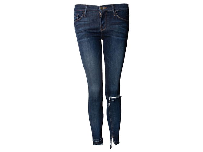 FRAME denim los jeans skinny de Jeanne Azul