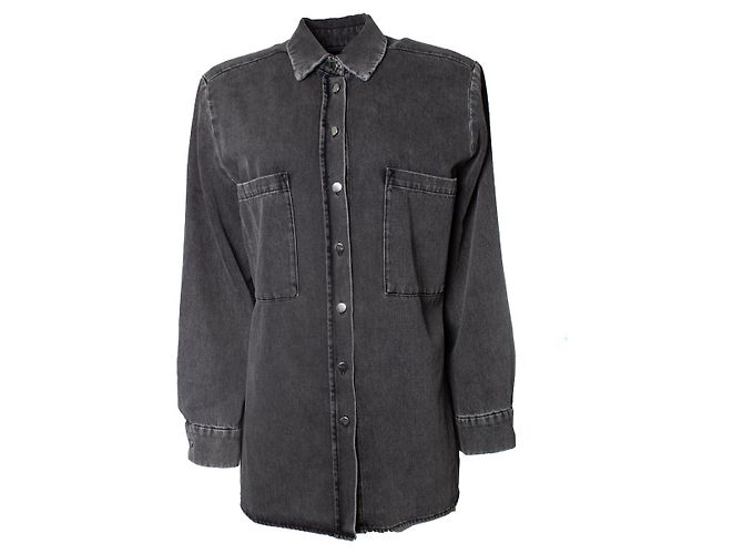 Camicia stonewash pampelo IRO Grigio