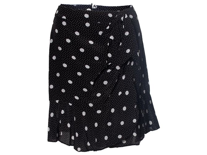 Gonna a pois con fiocco The Kooples Nero