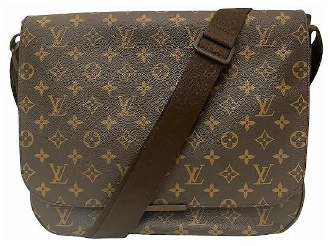 Louis Vuitton Beaubourg MM Monogram Shoulder Bag Brown Cloth  ref.2622557
