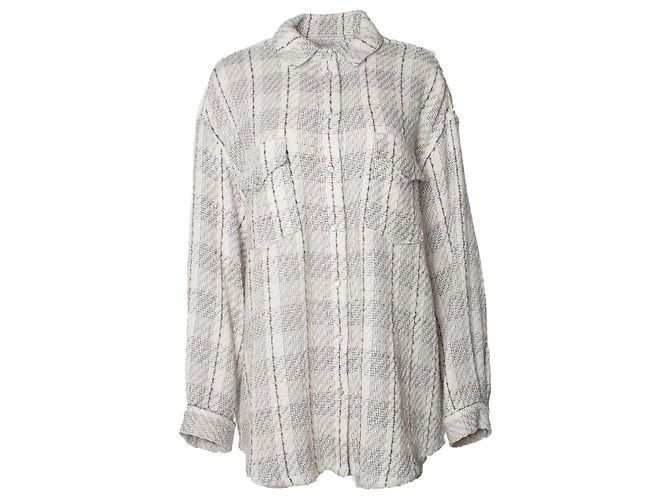 Camisa de tweed IRO Vicenta Blanco