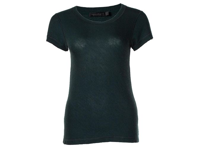 Kurzes Strickoberteil von Donna Karan Grün