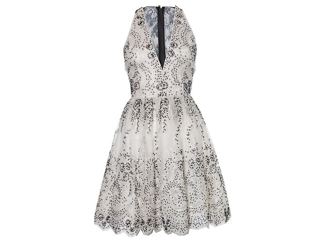 Vestido de tul blanco Alice + Olivia