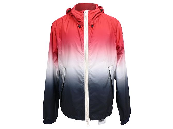 Giacca Moncler Saut Tie-Dye in nylon multicolore