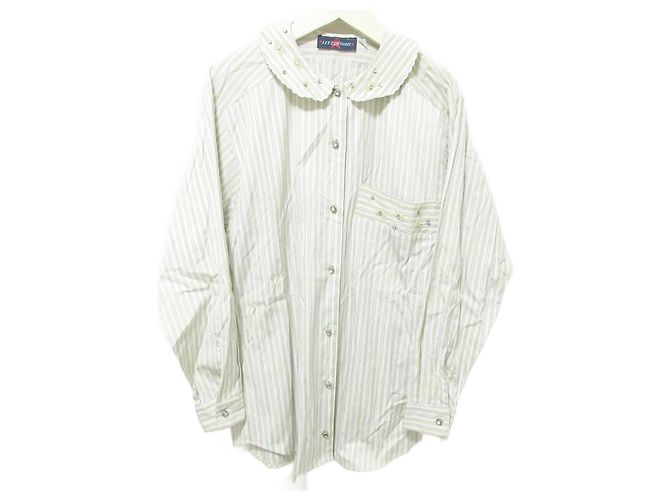 Autre Marque Camicia a Maniche Lunghe Les Copains Marrone Giallo