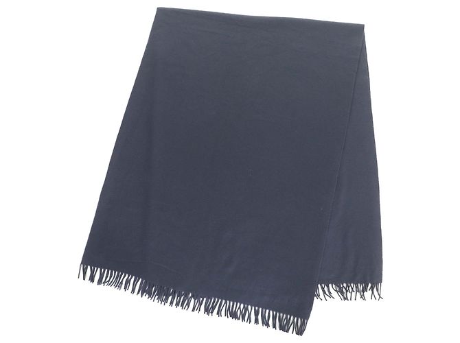 Stola in cashmere blu navy Hermès