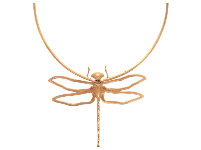 Colar Libélula Herbarium da Christian Dior Dourado