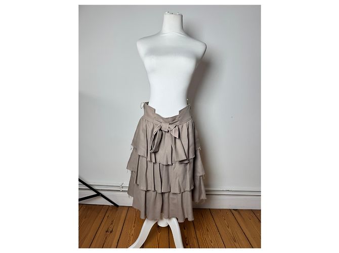 Jupe Vintage Givenchy Marron L