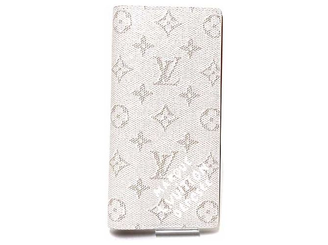 Carteira Longa Brazza Monogram Louis Vuitton Branco