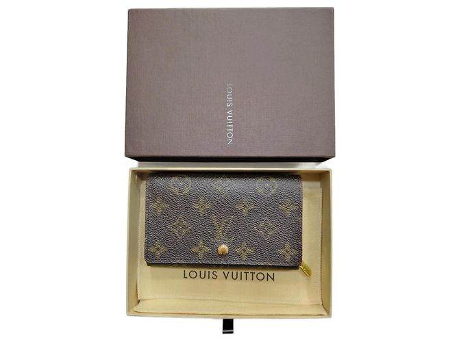 Cartera Louis Vuitton Sarah Monogram Canvas Marrón Castaño