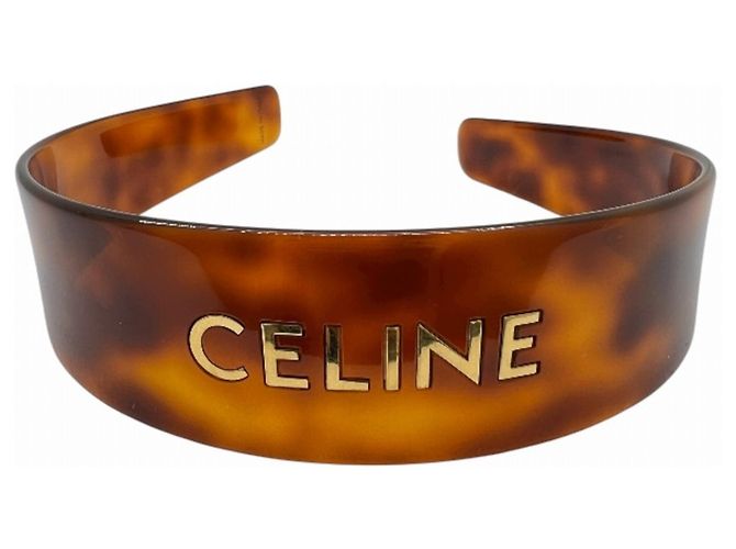 Céline Acessório de cabelo Celine Brown Alice Band