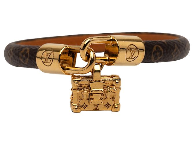 Twist Bracciale Petite Malle Keep It Monogramma Marrone Louis Vuitton