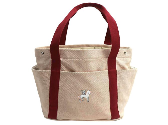 Hermès Hermes Cabriole Muttertasche Rot 