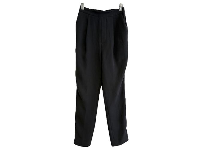Autre Marque Calças Jodhpurs Elásticas ENFOLD Marrom Cinza antracite