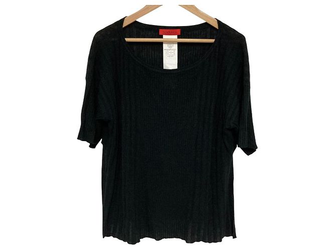 Autre Marque MAX&Co. Strickoberteil Schwarz