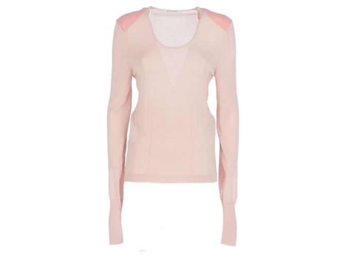 Viktor & Rolf rosa Seidenpullover - 2010er Jahre Pink 
