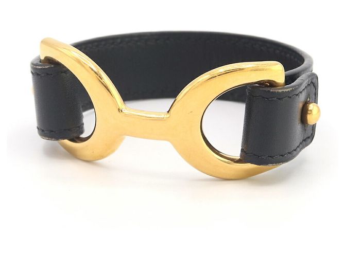 Pulseira de charme preta Pavan da Hermès Preto