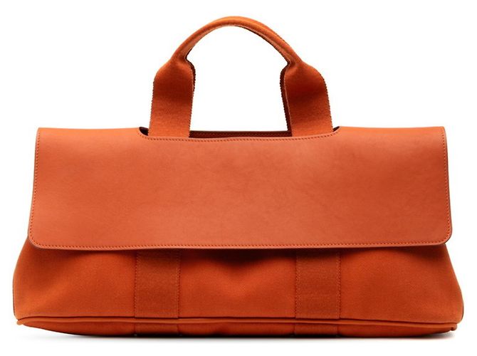 Bolsa Hermès Valparaiso Long MM Laranja