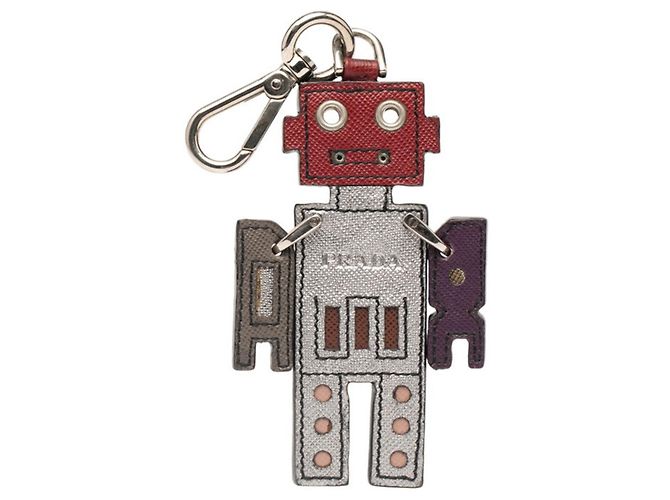 Prada Robot Keychain Charm Multiple colors