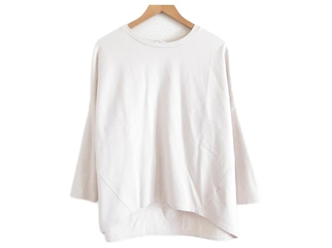 Autre Marque FRAMeWORK Rayon Nylon Pullover Beige