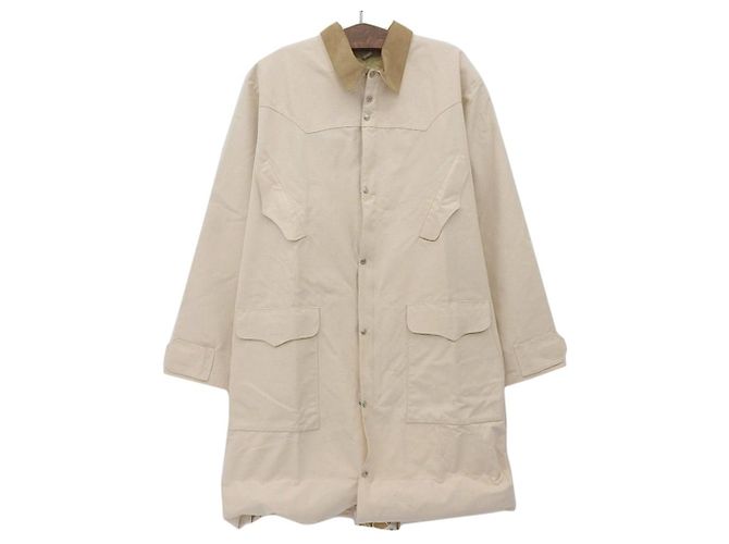 Autre Marque Abrigo Duster de Algodón de la compañía J Peterman Crudo