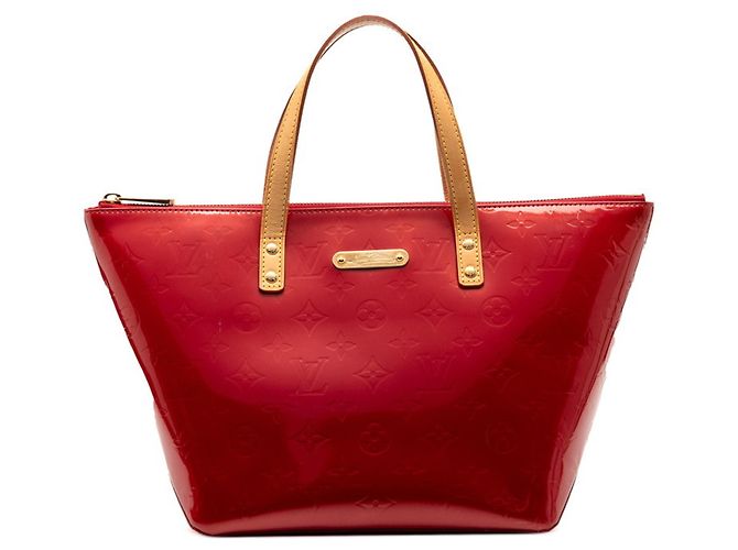 Bolso Bellevue PM en Monogram Vernis Louis Vuitton Roja