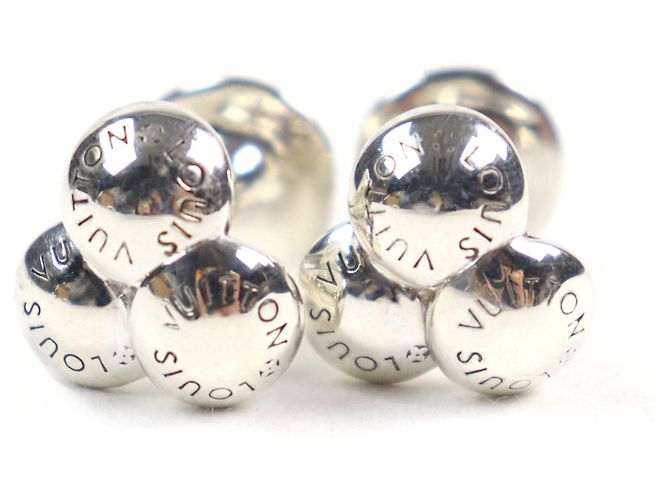 Louis Vuitton Silver 925 Cufflinks Silvery