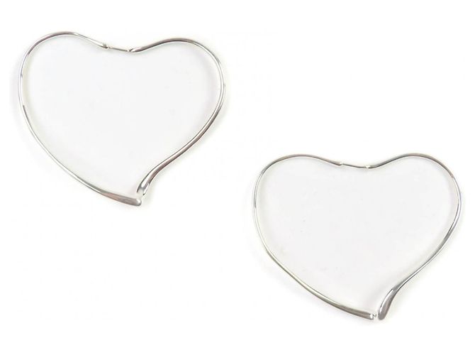 Tiffany & Co Pendientes de aro Open Heart de Tiffany Elsa Peretti