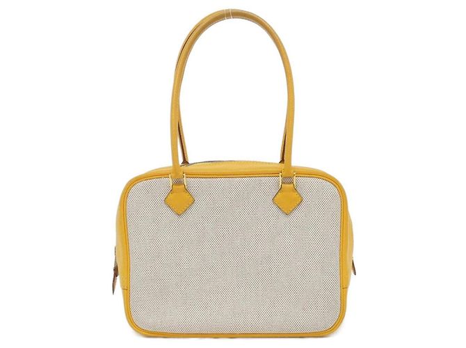 Sac à main Mini Plume MINI Hermès Jaune