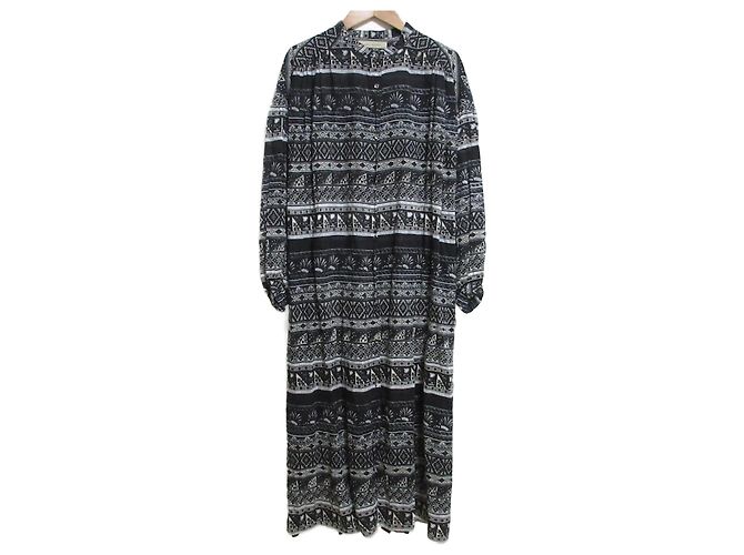 Autre Marque Vestido largo Sara Mallika Negro