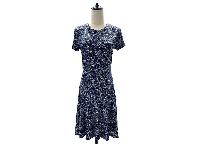 Vestido con estampado floral Michael Michael Kors Azul