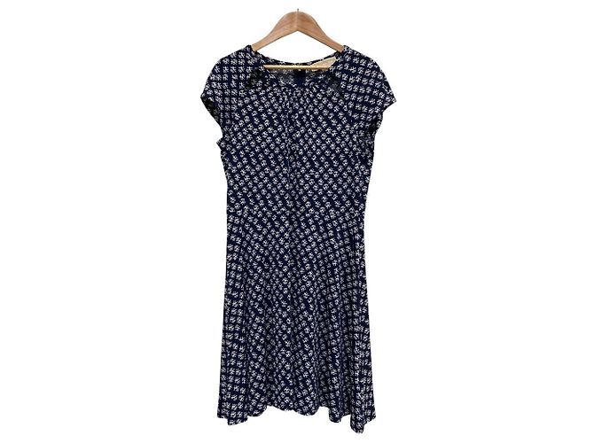 Stretch-Kleid von Michael Kors Blau